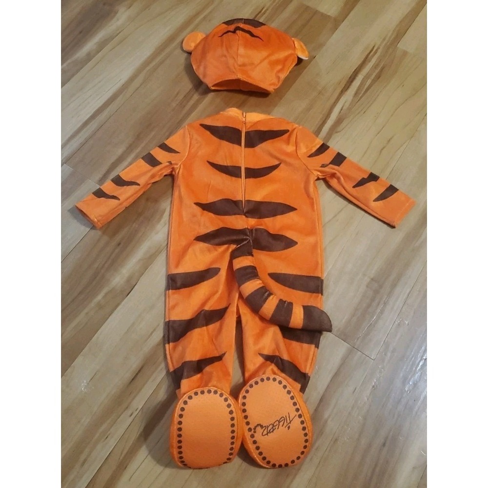 Halloween‎ Baby Tigger Costume Disney Winnie the Pooh 0-6 Months Infant - Picture 7 of 9